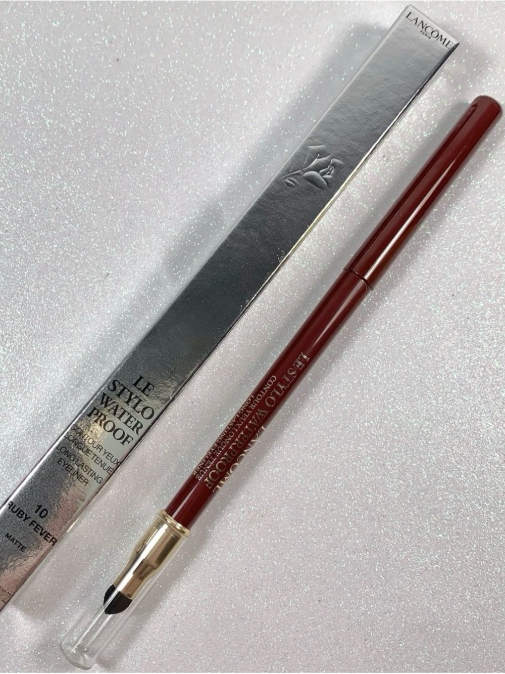 Lancome Le Stylo Waterproof Long Lasting Eyeliner Ruby Fever Matte